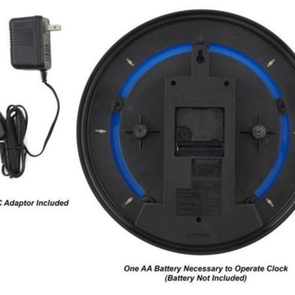 PlayStation LOGO NEON BLUE CLOCK NEW - Picture 4 of 5